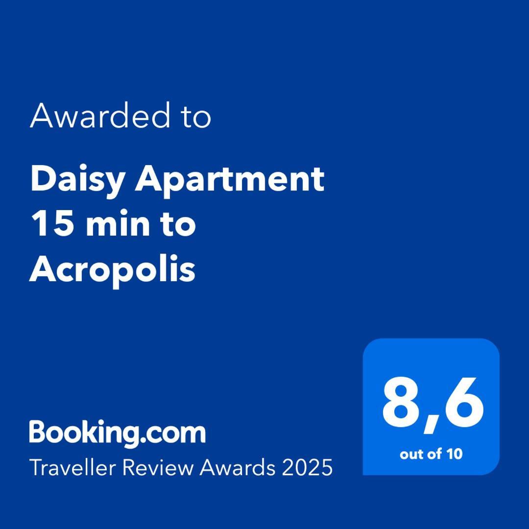 Daisy Apartment 15 Min To Acropolis Athen Eksteriør bilde